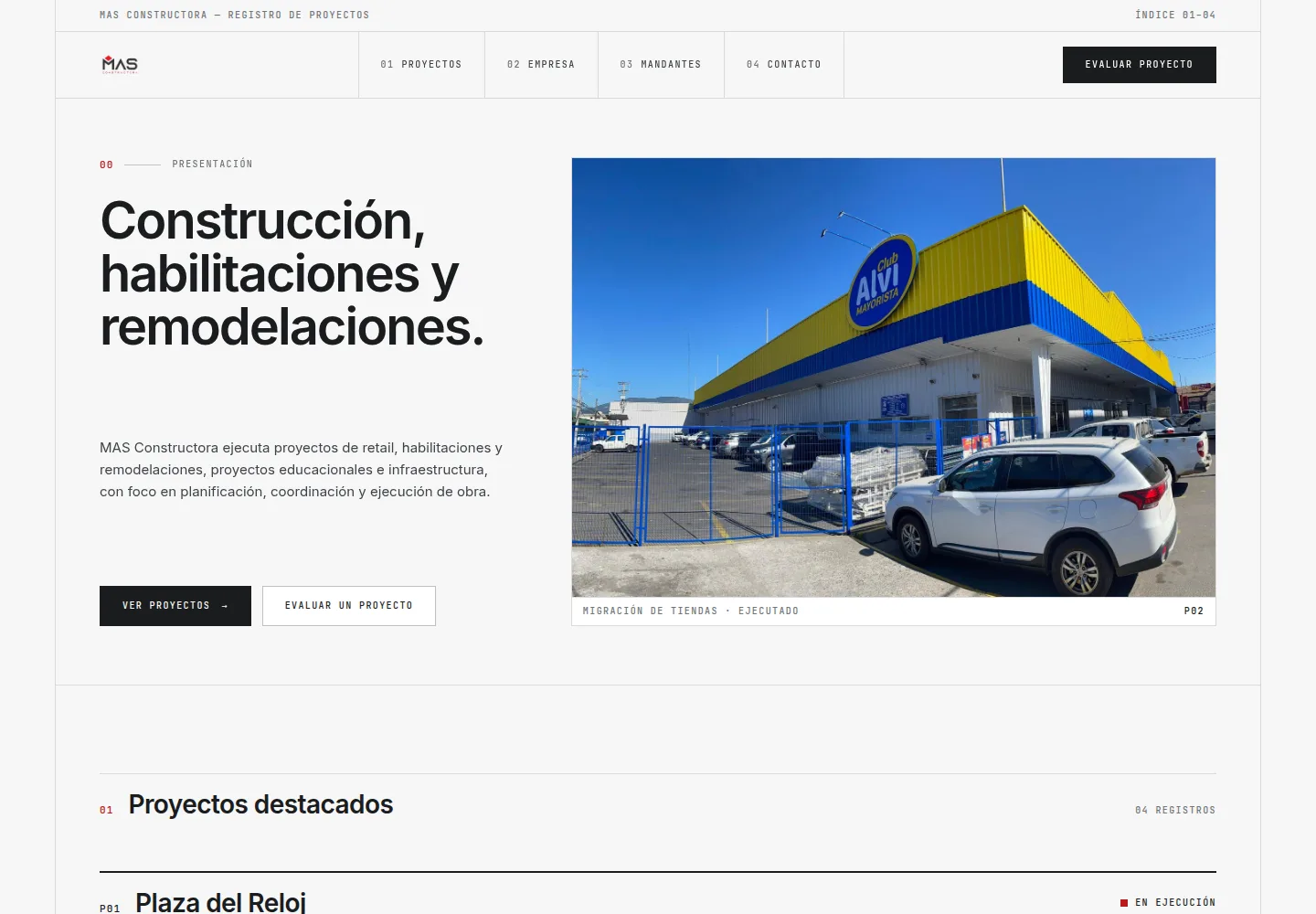 Vista previa de la propuesta técnica